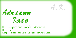 adrienn kato business card